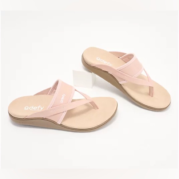 GDEFY VersoShock Orthotic Thong Sandals - NWT - Size 7 - Picture 1 of 12